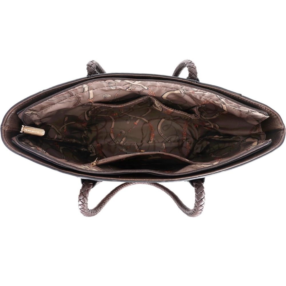 Montana West 3pcs Handbag Set Leopard Print Tote Bag for Women - Picture 6 of 6